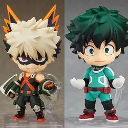 10 см аниме мой герой училища Nendoroid 705 bakugou катсуки и 686 мидория изуку ПВХ экшн fiugre Коллекция Модель игрушки подарок для мальчика