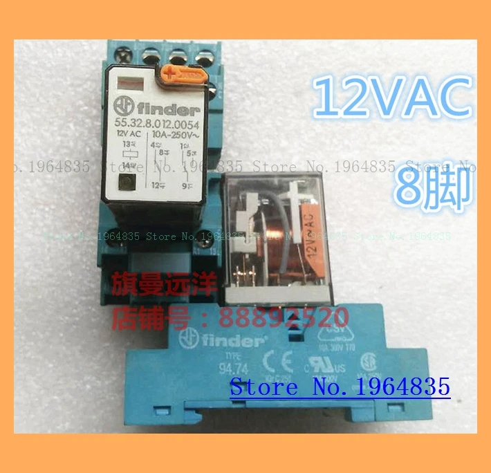 

relay 55.32.8.012.0054 And the base Relay 8 12VAC