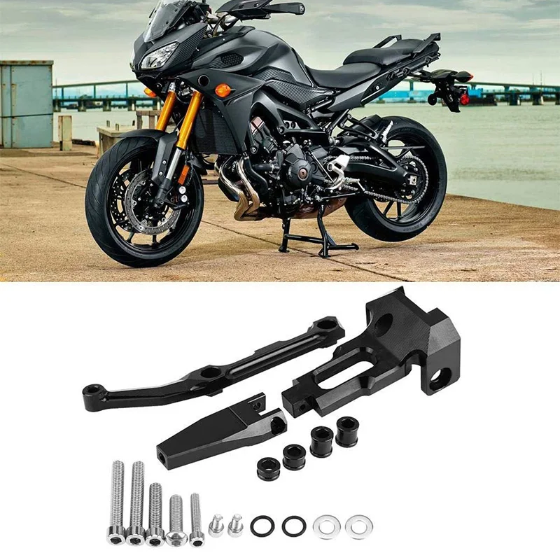 Motorcycle CNC Steering Damper Mounting Bracket Stabilizer Universal for Yamaha FJ-09/MT-09 Tracer/900 Tracer