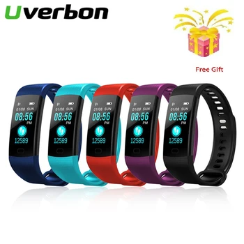 

Y5 Smart Bracelet Band Color Screen Heart Rate Sport Fitness tracker Smart Watch Blood Pressure Measurement Smart Wristband