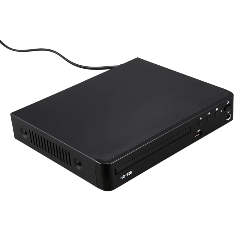 Мини USB RCA HDMI DVD плеер несколько языков OSD DIVX CD RW светодиодный дисплей с Romote