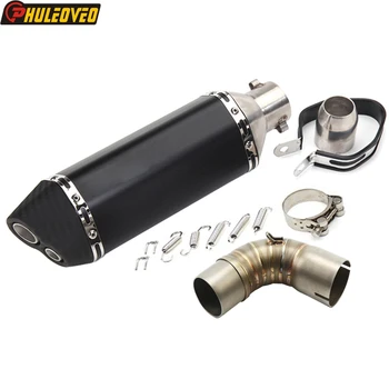 For Honda CB1000R 2008-2016 Motorcycle Exhaust Muffler Link Pipe with Silencer Escape Demper Connect Pipe Adapter for CB1000R