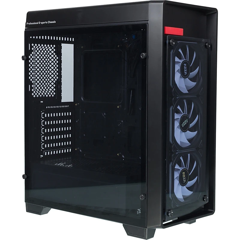 Корпус Formula V-LINE 195G-04 черный без БП ATX 3x120mm 2xUSB2.0 2xUSB3.0 audio bott PSU