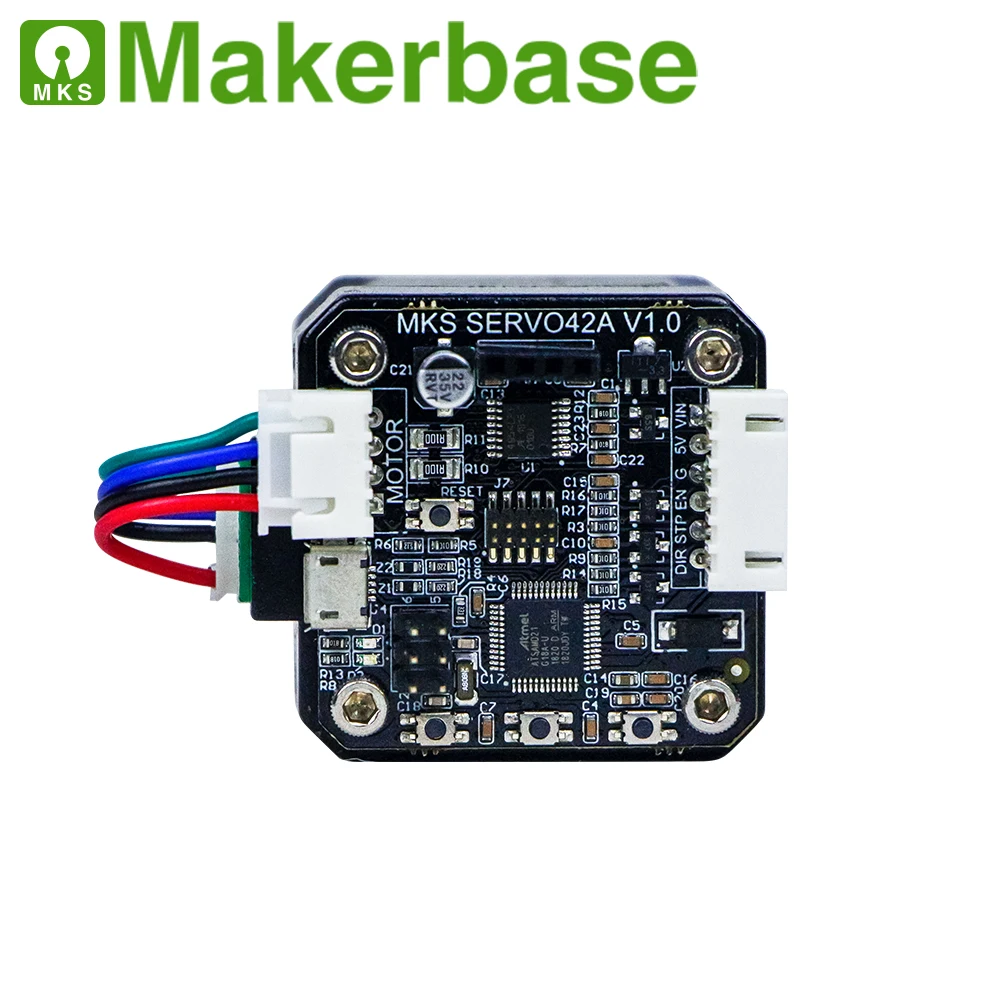 Шаговый двигатель с замкнутым контуром сервопривод шаговый MKS SERVO42A SMT32