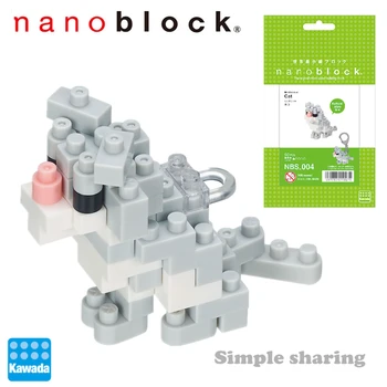 

Nano Block minianimaru Cat NBS _ 004 Nanoblock NBS-004 Mini Animal Cat