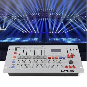 

DMX 512 Controller Console Mixer Panel 240 Channels Lighting Effects Equipment Operator Equipment Moving Head Stage Light