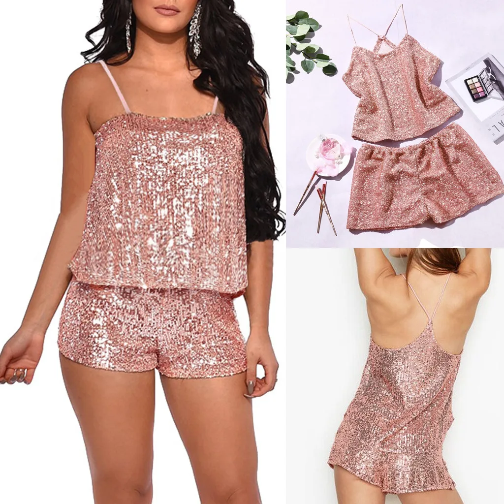 Sequin pajama set Clearance