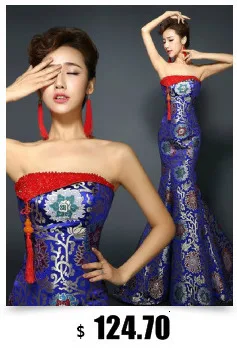 Sheng Coco, китайское традиционное свадебное платье, атласное, CheongsamLong, платье, тост, свадебное, Qipao, платье для женщин, вечерние, для банкета, Qipao