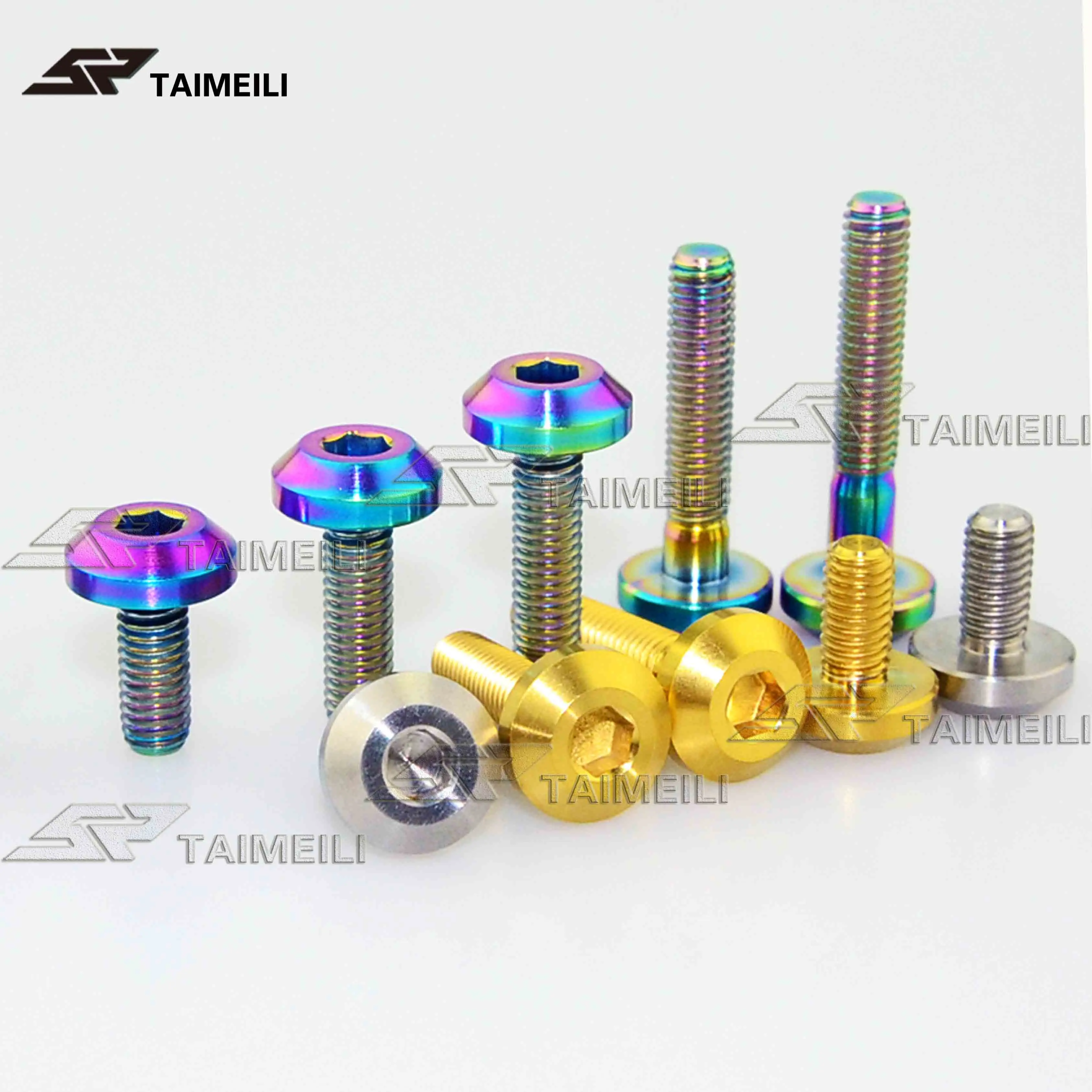 

Titanium alloy screw umbrella M6*12/15/20/25/30/35 refit rep