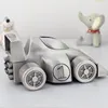 Vintage Racing Car Piggy Bank Creative Metal Alloy Money Bank Cute Coin Bank Coin Saving Pot Box with Stopper for Boy Kid 4