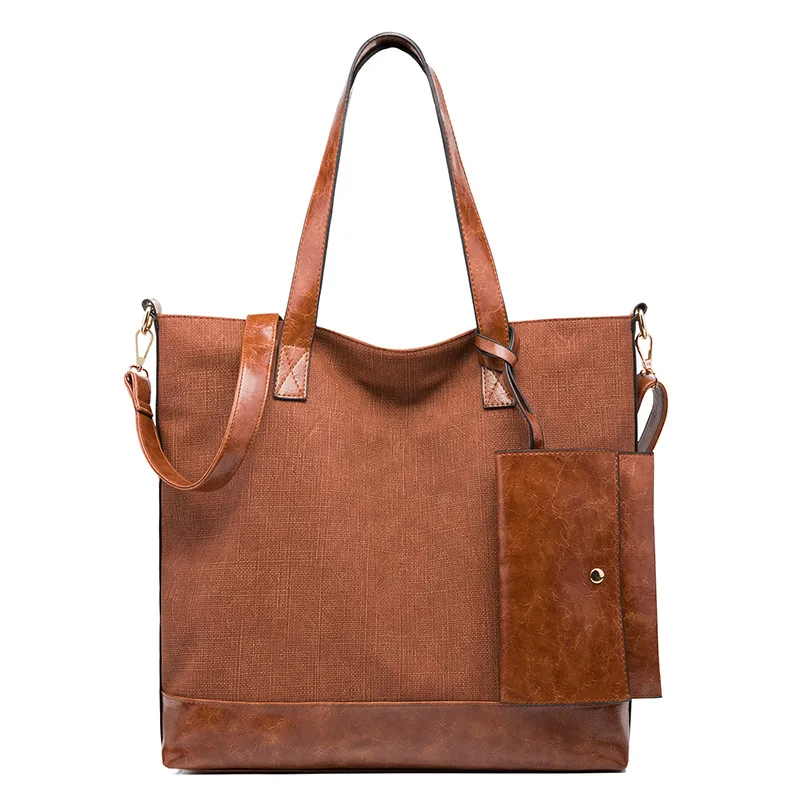 

2020 New Style Fashion Handbag Fashion Casual WOMEN'S Bag Europe And America Large Bag Shoulder Bag