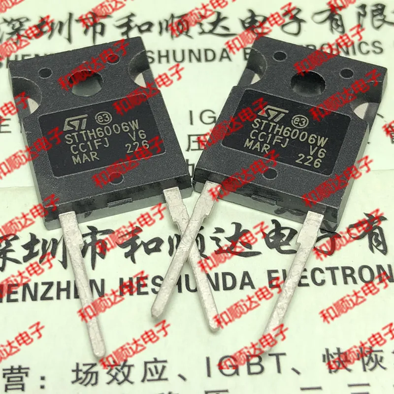 5 шт./лот STTH6006W-247 600V 60A