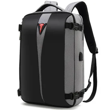 

POSO Backpack USB Laptop Backpack Anti-theft Backpack 180 Degree Outdoor Waterproof bag Travel Backpack Luggage Backpack