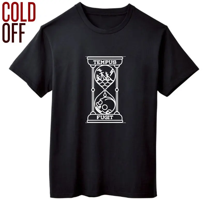 

COLD OFF cool summer loose short sleeve cool men T shirt casual 100% cotton streetwear hip hop men tshirt o-neck men tee shirts