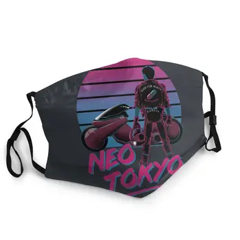 

Welcome To Neo Tokyo Reusable Mouth Face Mask Printed Akira Shotaro Kaneda Dust Protection Mask Respirator Muffle