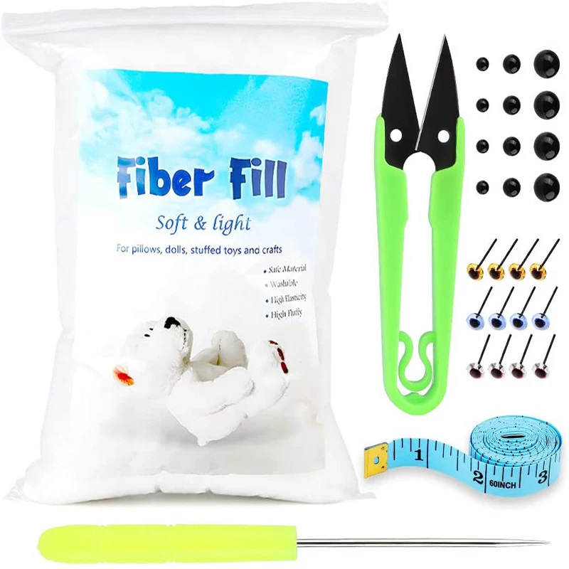 Dailylike Polyester Fill Premium Polyester Fiberfill Recycled Polyester Fiber Stuffing For