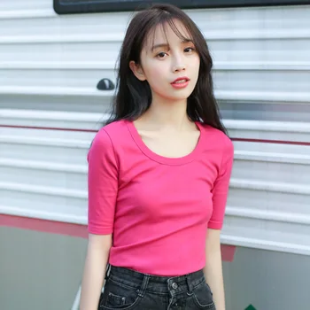 

2018 New Summer T-shirt Women Print Tees Short Sleeve T-shirt Women t shirt Cotton t-shirt Women Tops Causal t-shirts