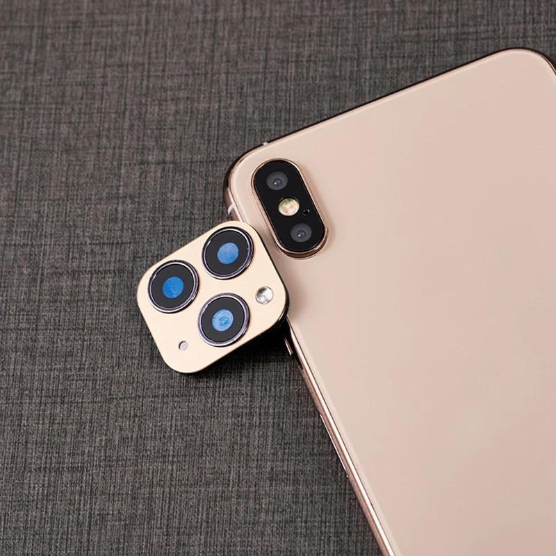 Наклейка на рассеиватель для iPhone XR/XS крышка камеры секундная Замена поддельная камера для iPhone 11 OC