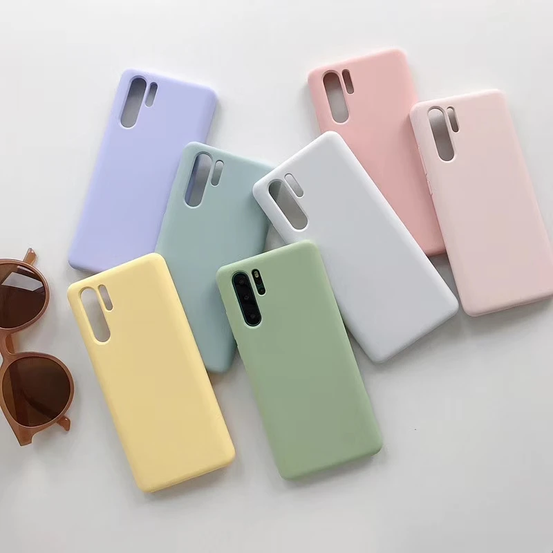 Оригинальный официальный силиконовый чехол с жидкостью для Huawei P30 20 Lite Mate Pro