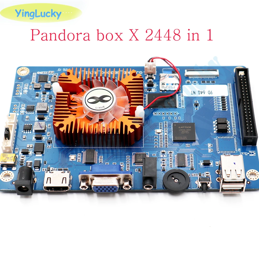 140 шт. 3D игры Pandora 2448 Ретро видеоигры печатная плата+ 2 шт. Геймпад+ usb-разветвитель+ HDMI кабель+ адаптер питания набор переключателей