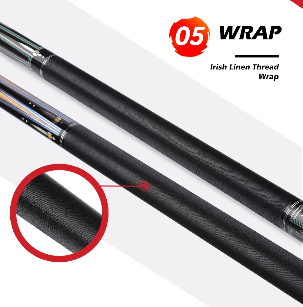 FURY GC1-5 Billiard Pool Cue Stick with Case 13mm Tip Billiard Cue Stick Kit for Champion Professional Athlete with Many Gifts