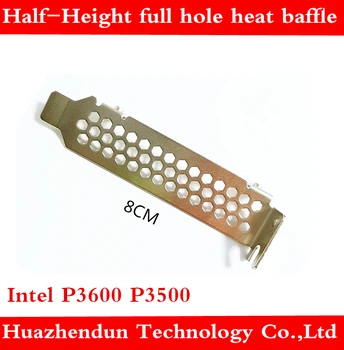 

New full hole cooling baffle, SSD 8CM half baffle for Intel Intel P3600 P3500 PCI-E 1pcs Free shipping