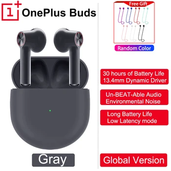 

Global Version CN OnePlus Buds TWS Wireless Earphones 30 Hours Battery Life Bluetooth 5.0 For Oneplus 8 Nord for iphone xiaomi
