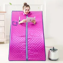 Spa jacuzzi Steam bath Portable home sauna steam generator Slimming Household Sauna Box Ease with fumigation machine