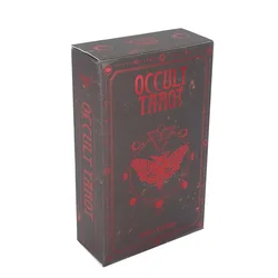 78 Divination Cards Set Deck Oracle Card Occult Tarot English Version Oracle Divination Fate Game Deck Table Board Games