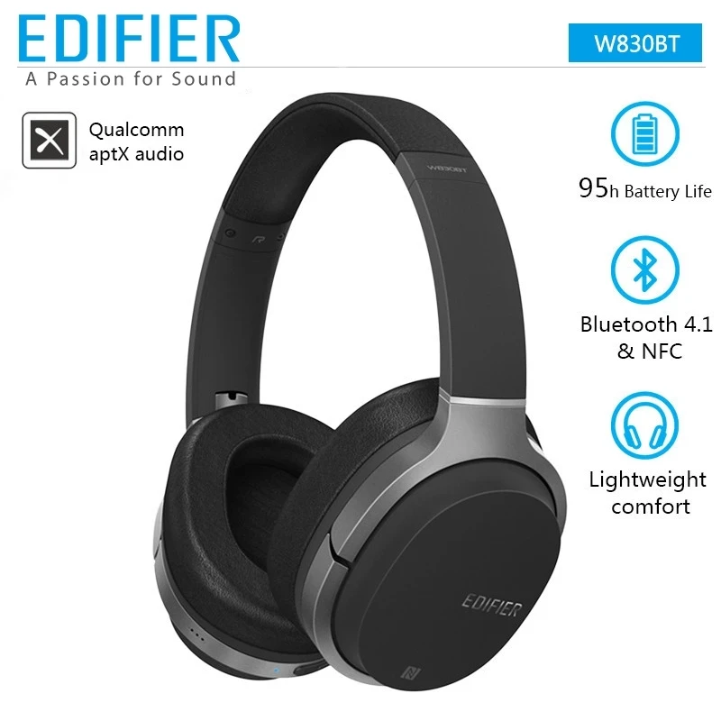 gespannen Intact typist EDIFIER W830BTワイヤレスヘッドフォンステレオサウンドbluetoothヘッドセットbt 4.1  3.5ミリメートルケーブルでiphoneサムスンxiaomi|bluetooth headset|headset btwireless  headphones - AliExpress