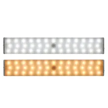 23/40 см Светодиодная подсветка, софиты для шкафа движения PIR сенсор USB аккумуляторная Ночная лампа аварийного освещения для шкаф, шкаф