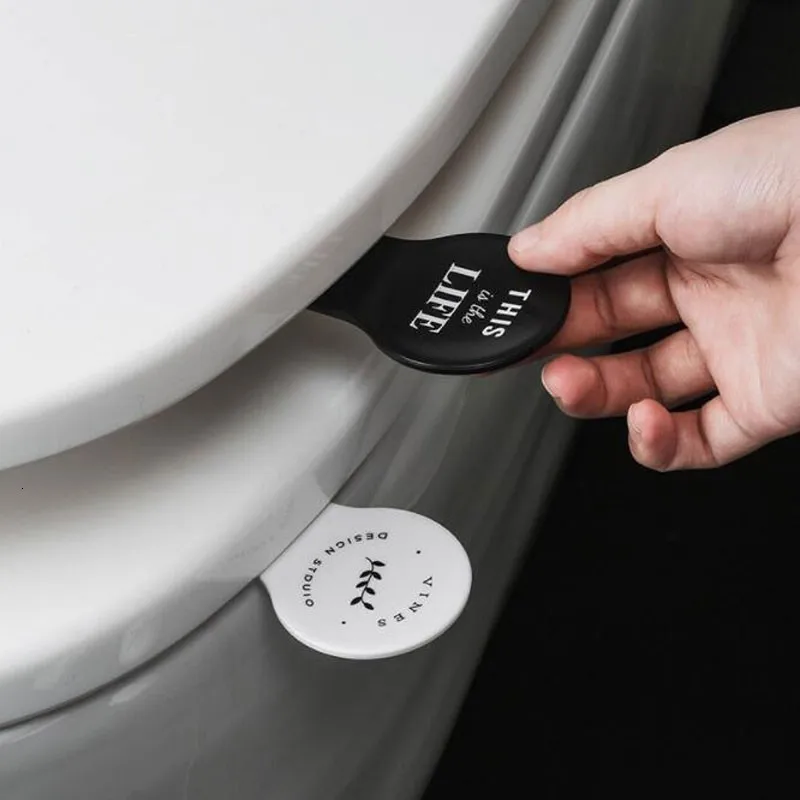 1Pcs Portable Toilet Seat Lifters Convenient Toilet Lid Device Mention Toilet Potty Ring Handle Home Bathroom Gadgets Product