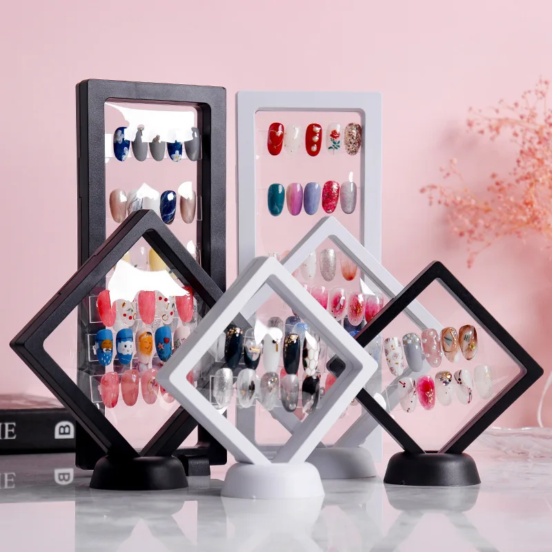 VIP 25PC PE suspension frame Nail model display photo Color card stand Jewelry hanging | Красота и здоровье