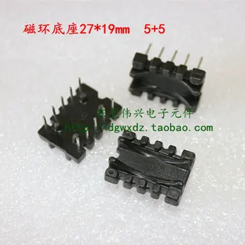 

Magnetic Ring Base 27*19 Transformer Skeleton 5+5 Common Mode Inductance Magnetic Ring Base 27*19 Electric Wood Skeleton