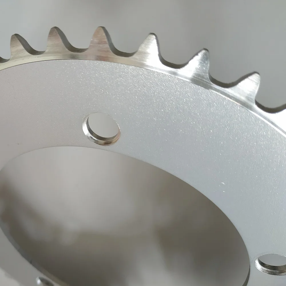 TRUYOU фиксированное зубчатое кольцо цепи 44T 46T 48T 50T 52T 53T Fixie Дорожный трек велосипед