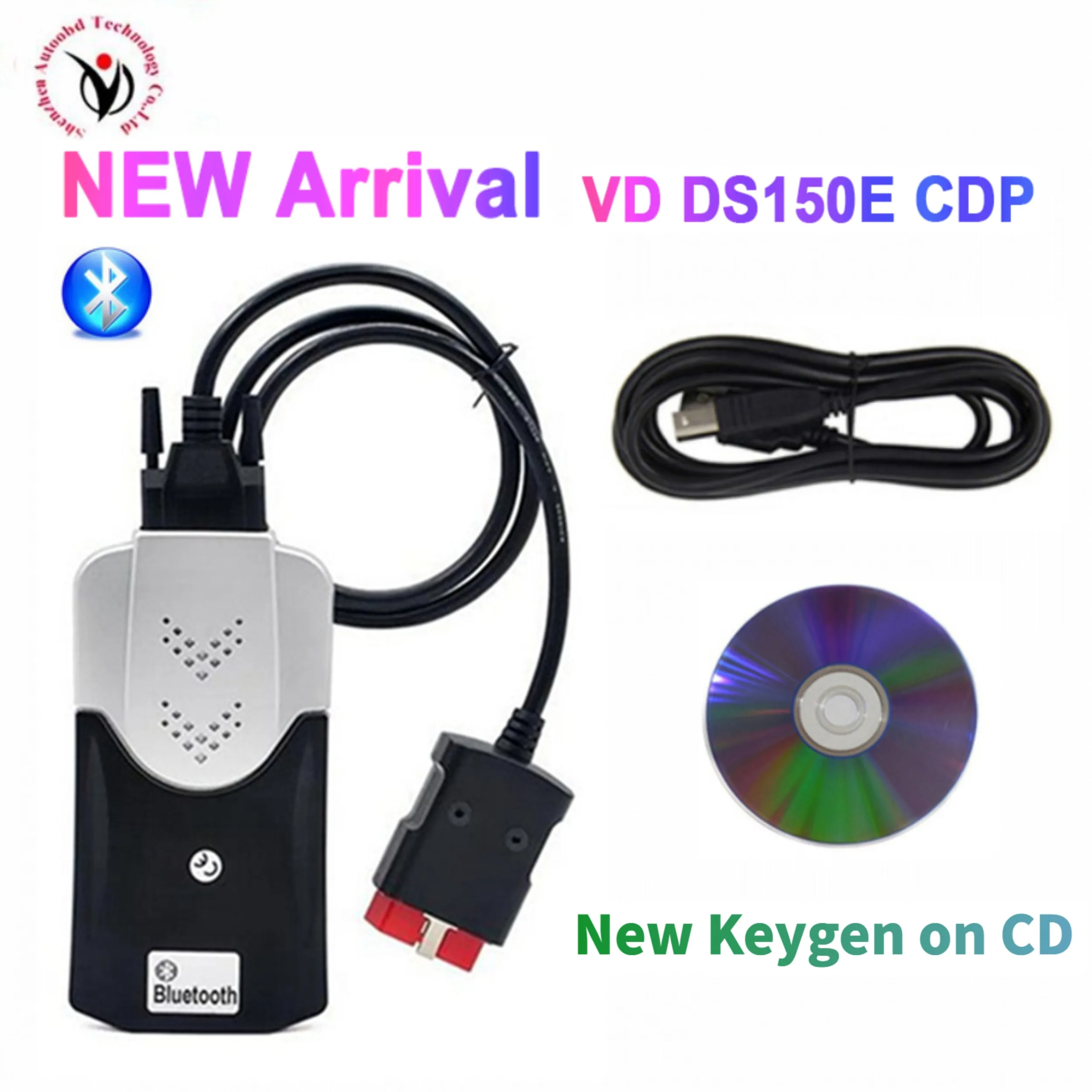 Новинка 2020 года! vd ds150e cdp pro 2016 keygen VD TCS CDP Bluetooth с двойной печатной платой для
