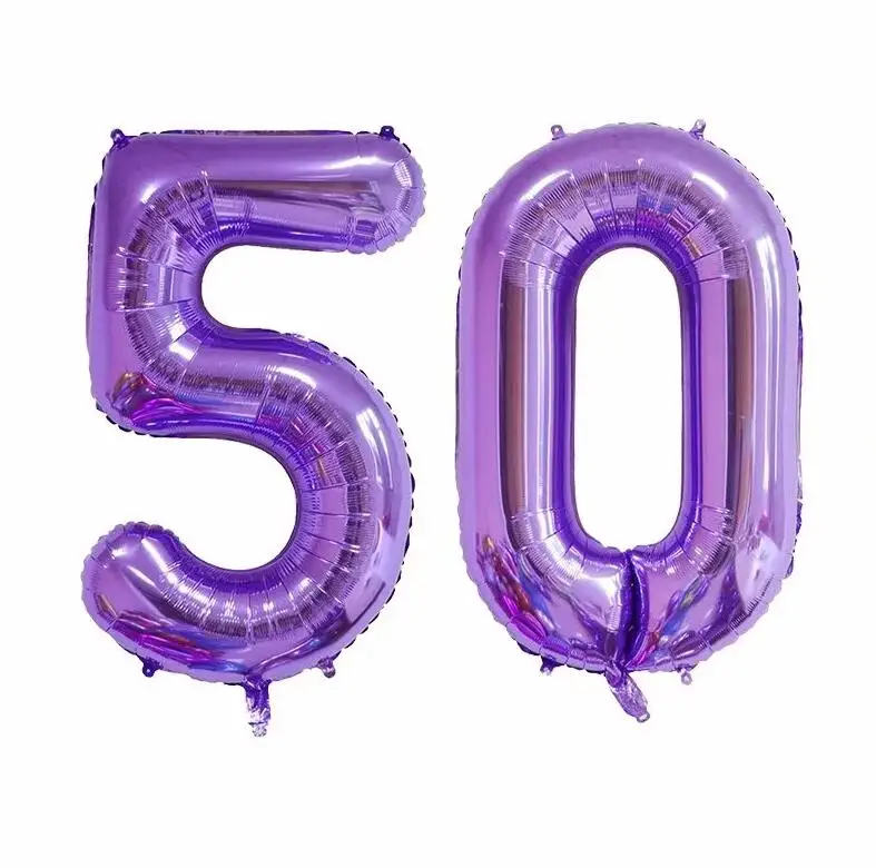 as picture 40 дюймов Розовый Синий Зеленый Фиолетовый номер 16 18 20 21 30 40 50 60 для взрослых день рождения украшение цифровой Globos товары для комнаты - Цвет: as picture