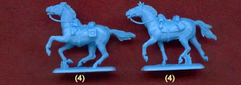 1: 72 пропорции смолы прессованная модель североамериканской армии кавалерии(1863 года в период войны) персонаж Модель игрушки