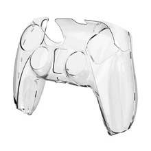 Para PS5 DualSense piel transparente PC cubierta controlador CaseElectronic Machine Play Station 5 accesorios de controlador