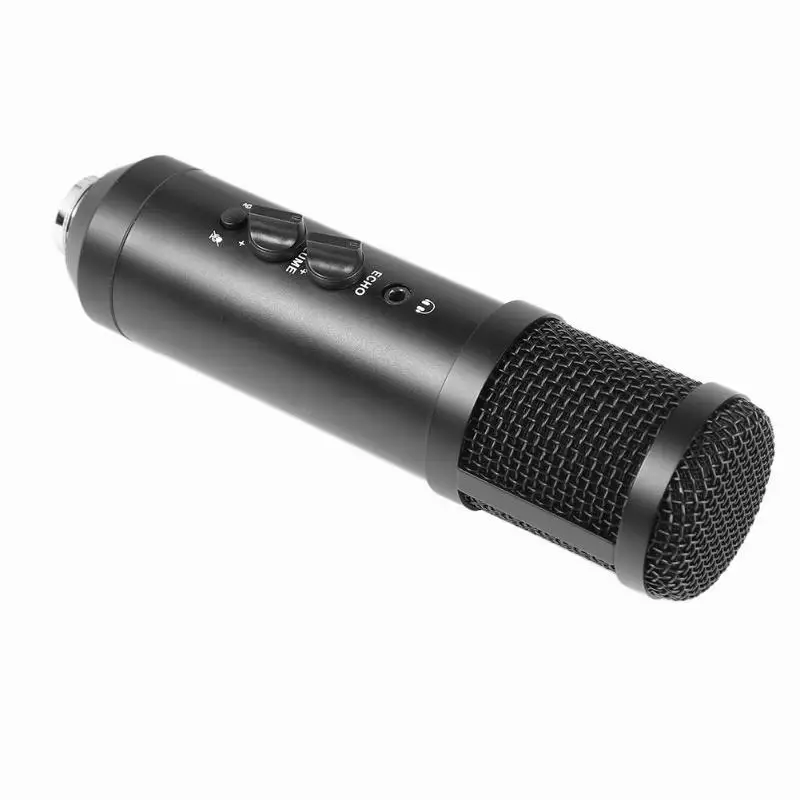 USB конденсаторный микрофон записи ж/внутриканальный монитор наушники кардиоидный микрофон