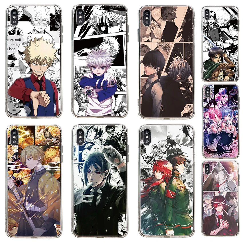 For Alcatel 2021 1S 3L 1C 1X 1V 1A 1B 1SE 2020 3 3X 4cam 3V 2019 Luxury Soft TPU Cover Anime collection Silicone Phone Cases | Мобильные