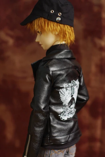 1/4 1/3 BJD кукольная одежда кожаная куртка пальто для BJD/SD аксессуары MSD SD17 дядюшка в комплект не входят кукла, обувь, парик и другие A1007