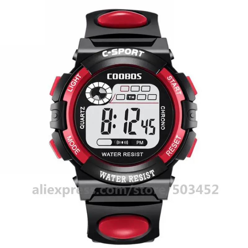 100 шт./лот Reloj Hombre модные детские спортивные часы электронные часы для студентов дешевые Dight наручные часы для мужчин Reloj Mujer