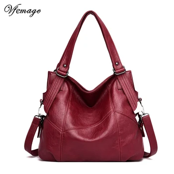

Vfemage Designer Casual Tote Bag Women Handbags Female Shoulder Bag Large Capacity Ladies Messenger Bag Crossbody Bolsa Feminina