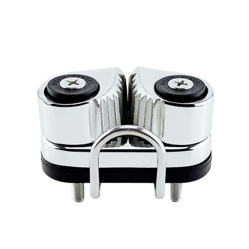 

Marine Fast Entry Cam Cleat Easy Install Anti Corrosion With Leading Ring Mini For 12mm Line Stainless Steel Quick Release