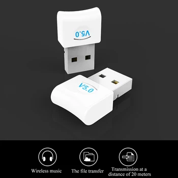 

USB Bluetooth 5.0 Stereo Audio Music Wireless Effective Receiver Adapter For Car Home Headset/Speaker Hands-Free Calling