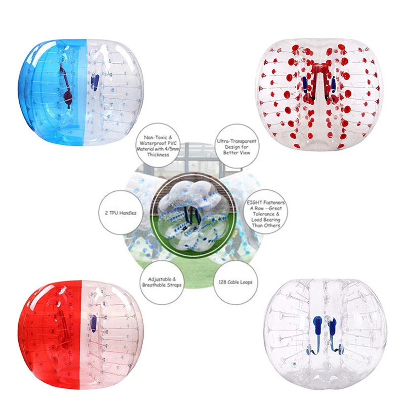 Бесплатная доставка 1 8 м надувной шар Зорб воздушный футбольный мяч костюм