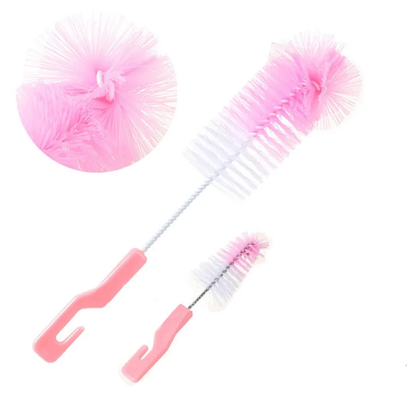 

Hito HITO Maternal And Child Supplies Wholesale Vertical Nylon Bottle Brush Pacifier Cleaning Brush Set