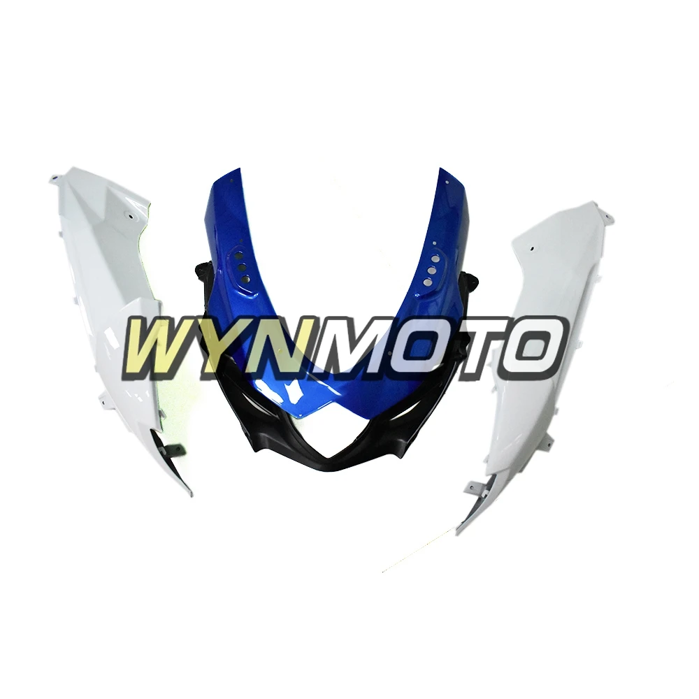 Полный обтекатели для Suzuki GSXR1000 K9 2009-, 10, 11, 12, 13, 14, 15 лет, ABS Пластик впрыска мотоцикл кузов сине-белые капоты