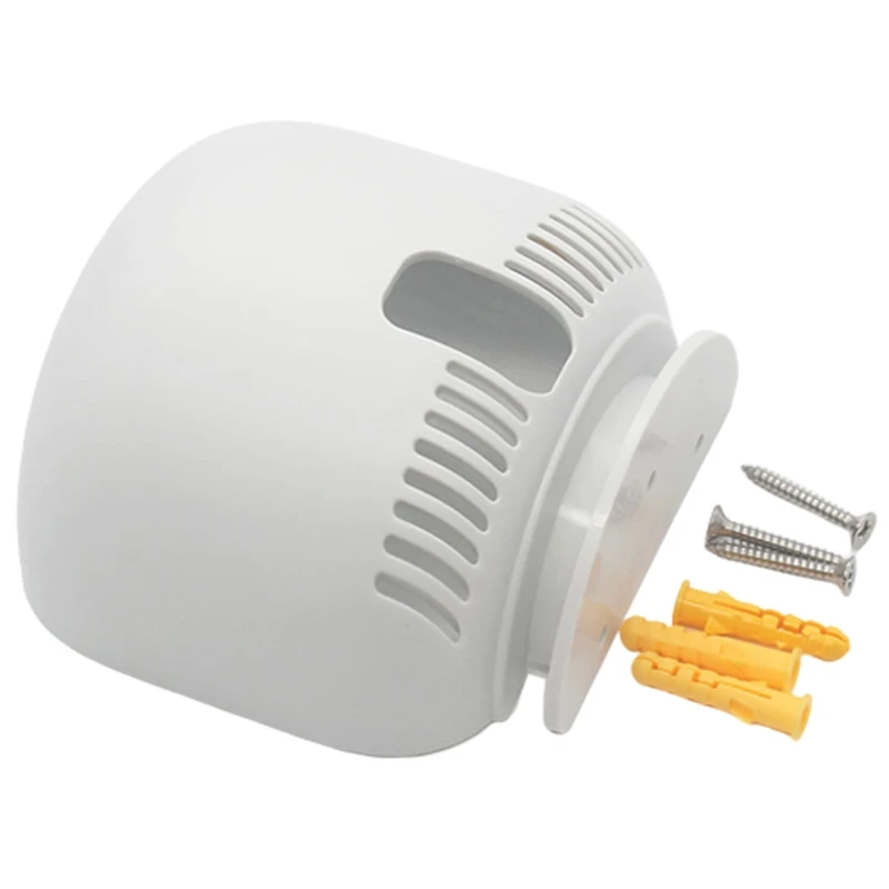 Rise-For Google Nest Wifi Staffa Per Montaggio A Parete Bianca Con Avvolgicavo Sicurezza E Facile Utilizzo In Casa Ovunque